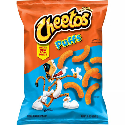 Cheetos Puffs Cheese Flavored  - 8Oz